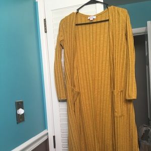 Mustard lularoe sarah XS